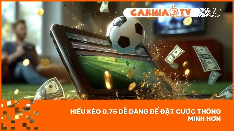 Kèo 0.75 - Cách chơi và soi kèo hiệu quả trên Cakhiatv 1 Hiểu kèo 0.75 dễ dàng để đặt cược thông minh hơn