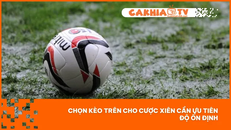 Chỉ nên chọn đội kèo trên có tỷ lệ ổn định và động lực thi đấu rõ ràng để giảm rủi ro